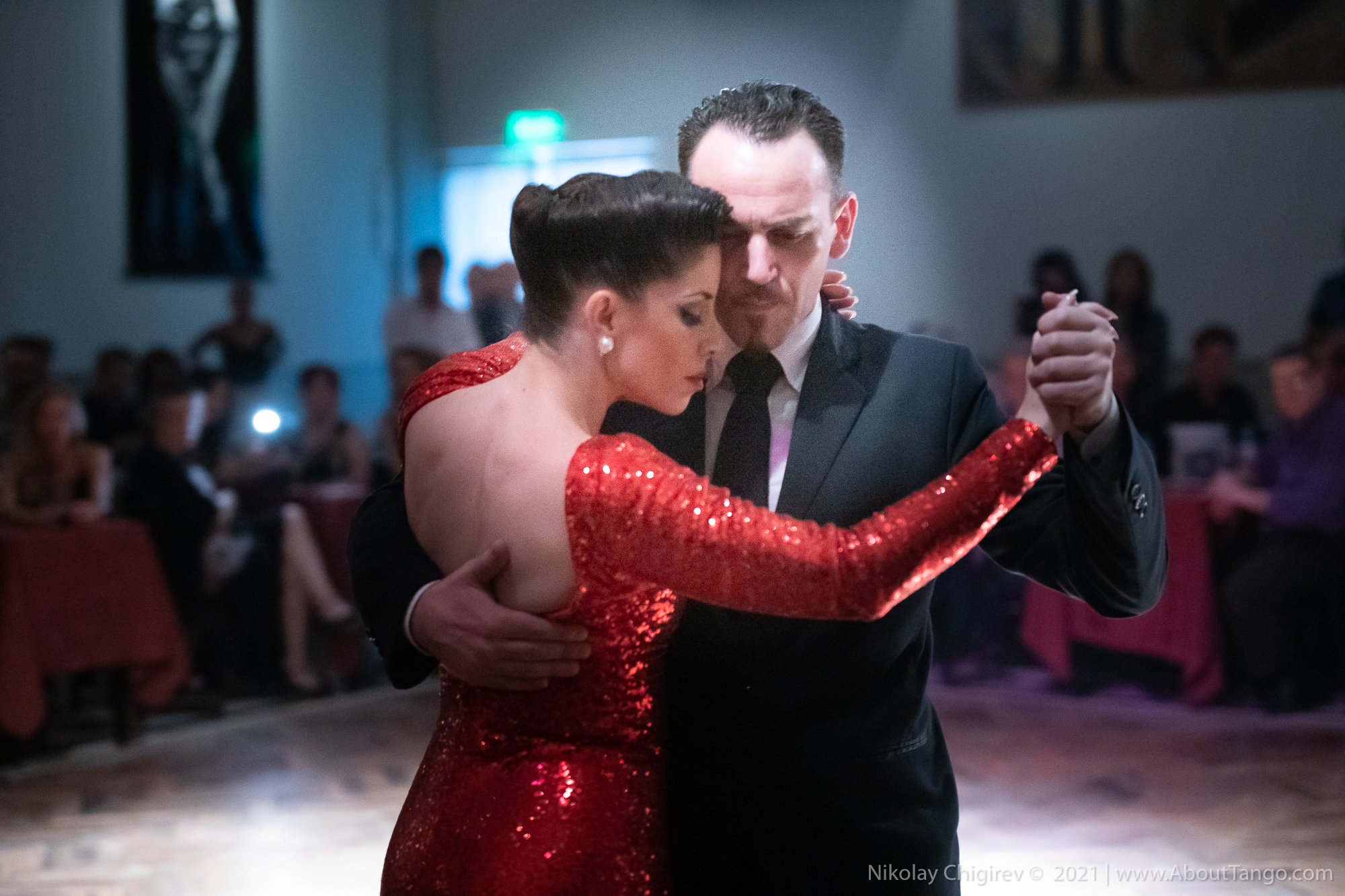 Milonga Ar'Tango et Démo + Stage avec les champions du monde de tango de piste.