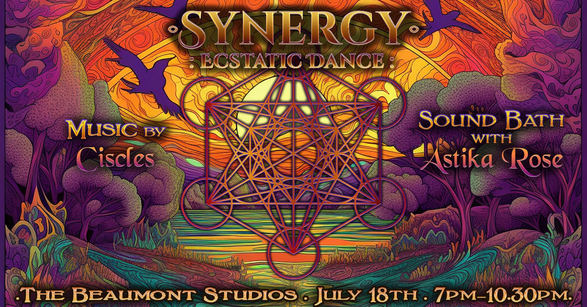 .: Synergy Ecstatic Dance : Ciscles :.