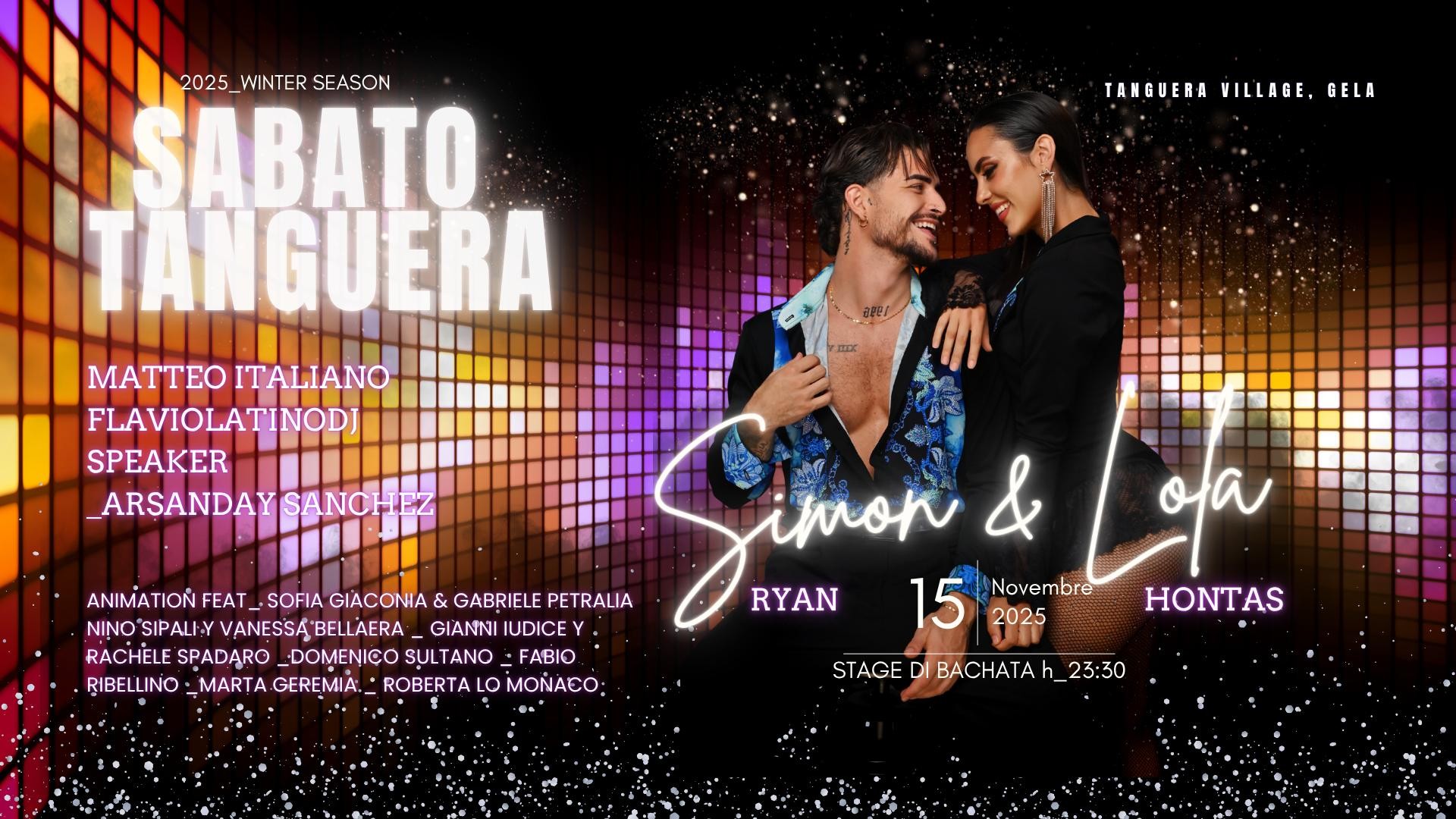 Sabato Caraibico Tanguera Disco Gela