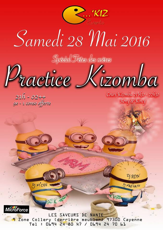 Practice Kizomba, Spéciale Fête des Mères