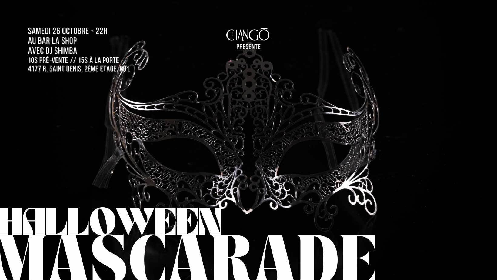 Hallowen - CHANGO - Soireé latine