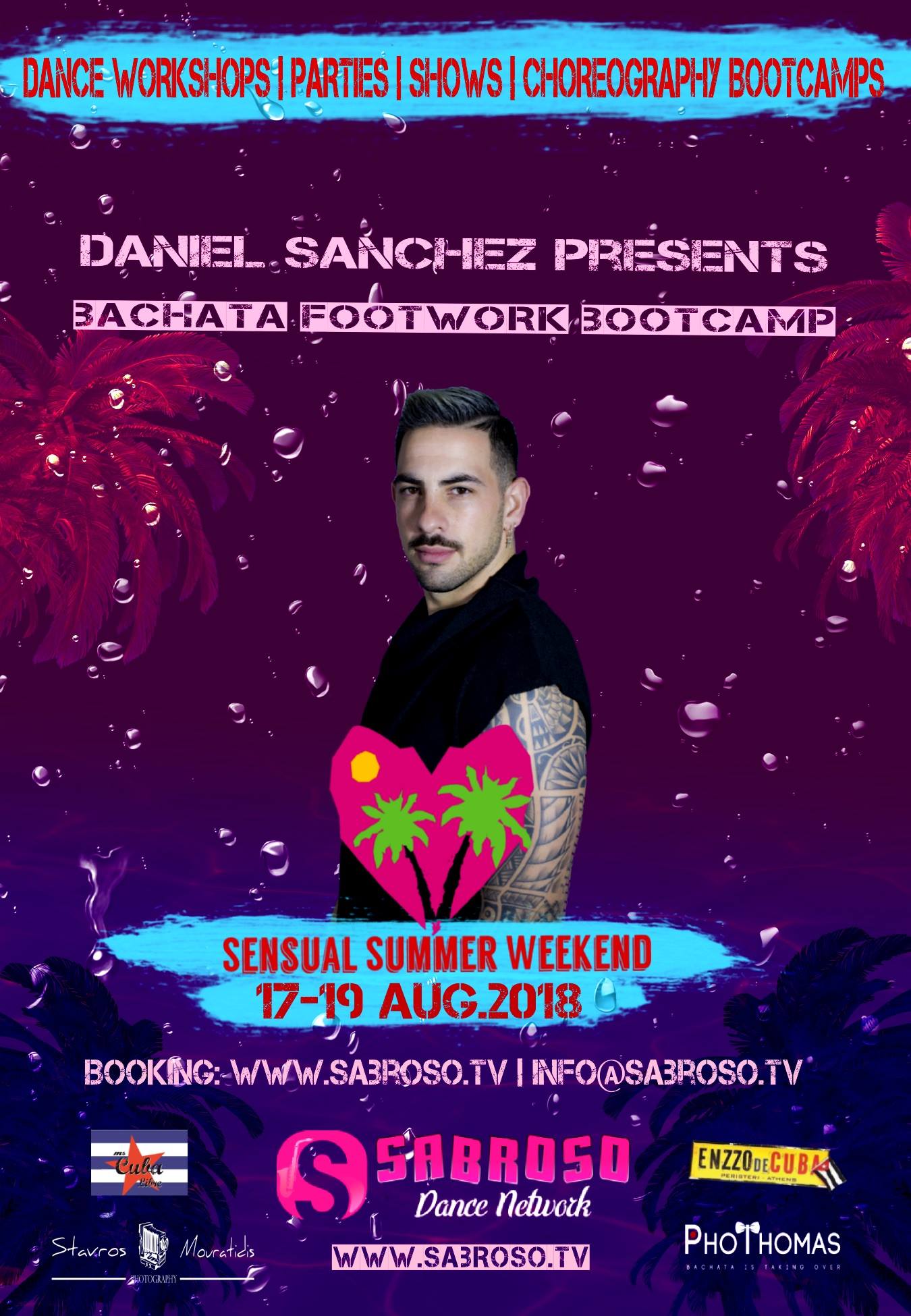 Daniel's Bachata Footwork Bootcamp @Sensual Summer Weekend