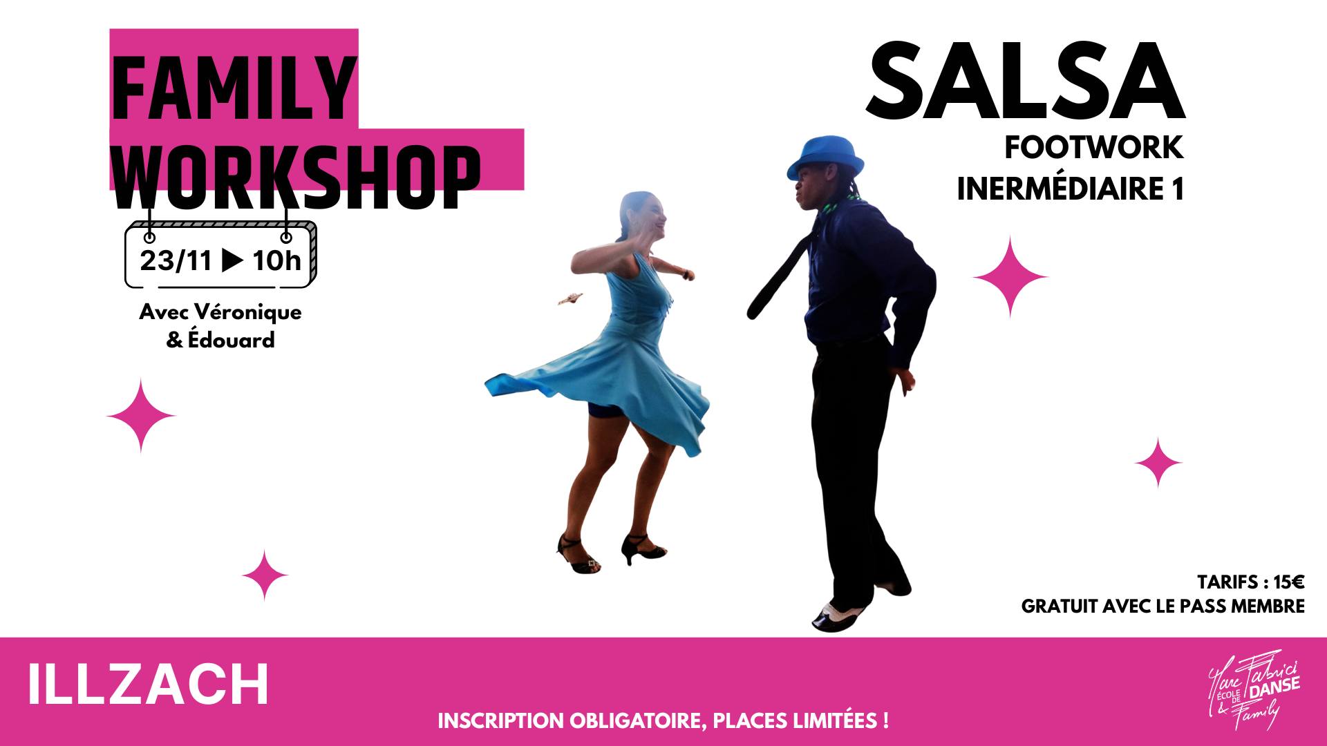 Family Workshop Salsa Footwork Intermédiaire 1