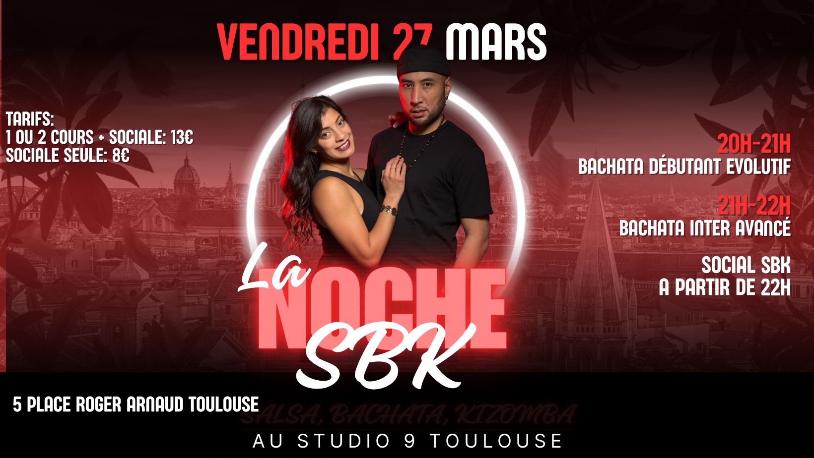 La Noche SBK Vendredi 27 mars 2026