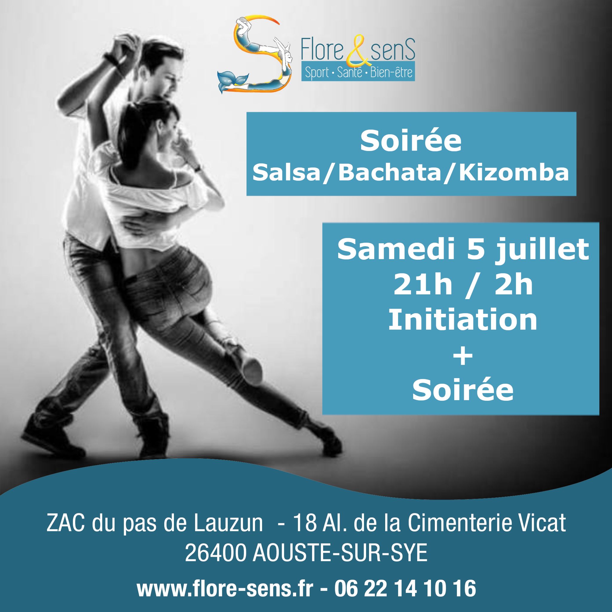 Soirée Salsa Bachata Kizomba à Crest