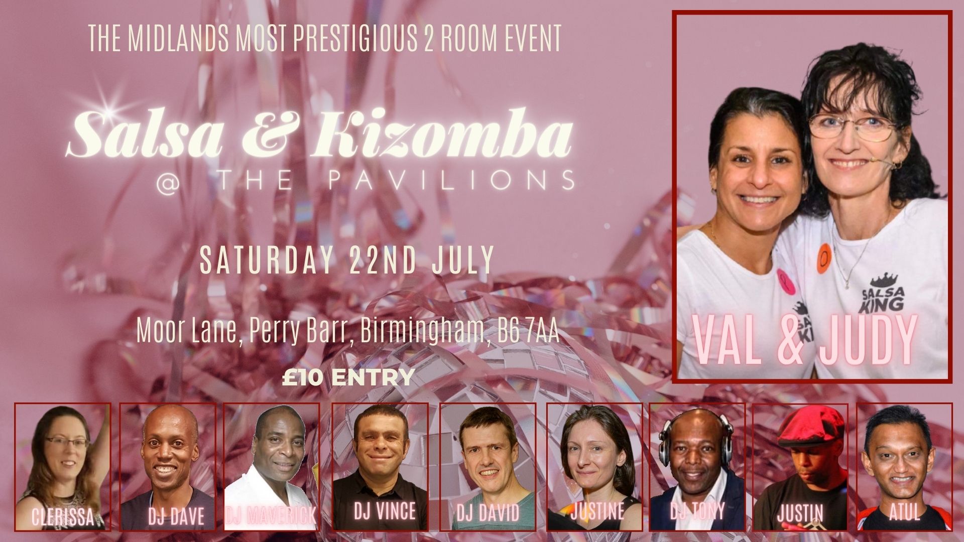 Salsa & Kizomba at The Pavilions