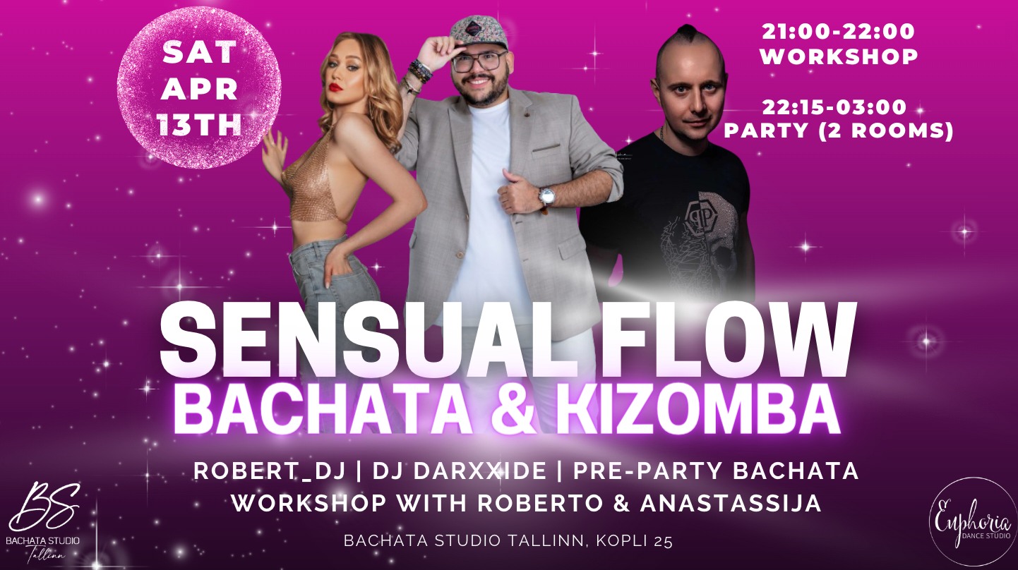 ๐ฆ๐ฒ๐ป๐๐๐ฎ๐น ๐๐น๐ผ๐ - Bachata & Kizomba party, April 13