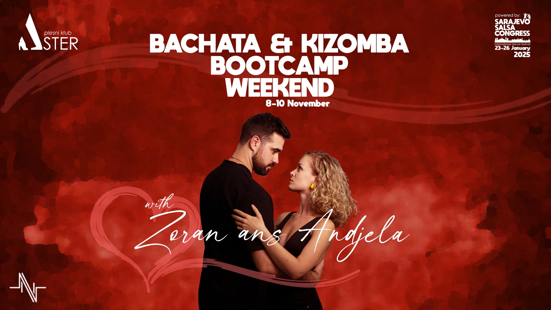 BACHATA & KIZOMBA BOOTCAMP WEEKEND with Zoran & Andjela