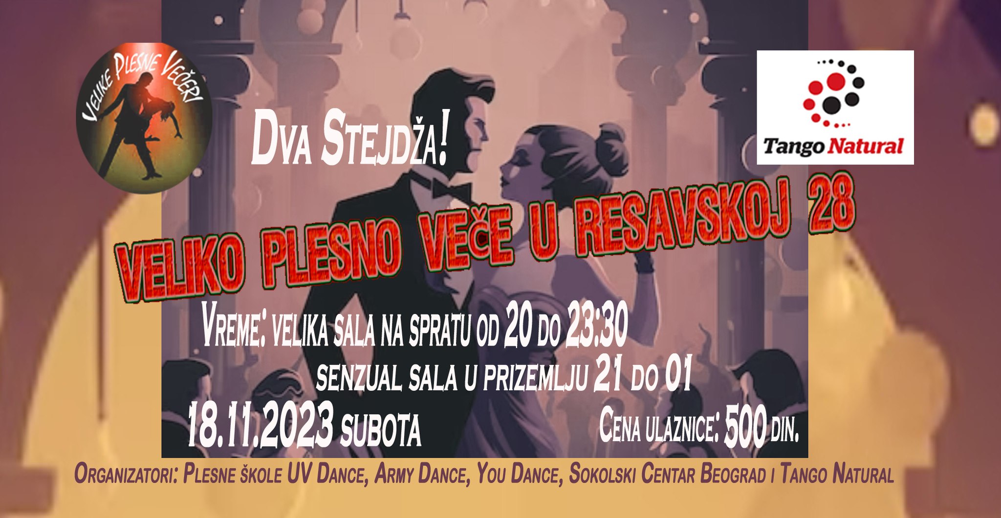 Veliko Plesno Vece u Resavskoj 28