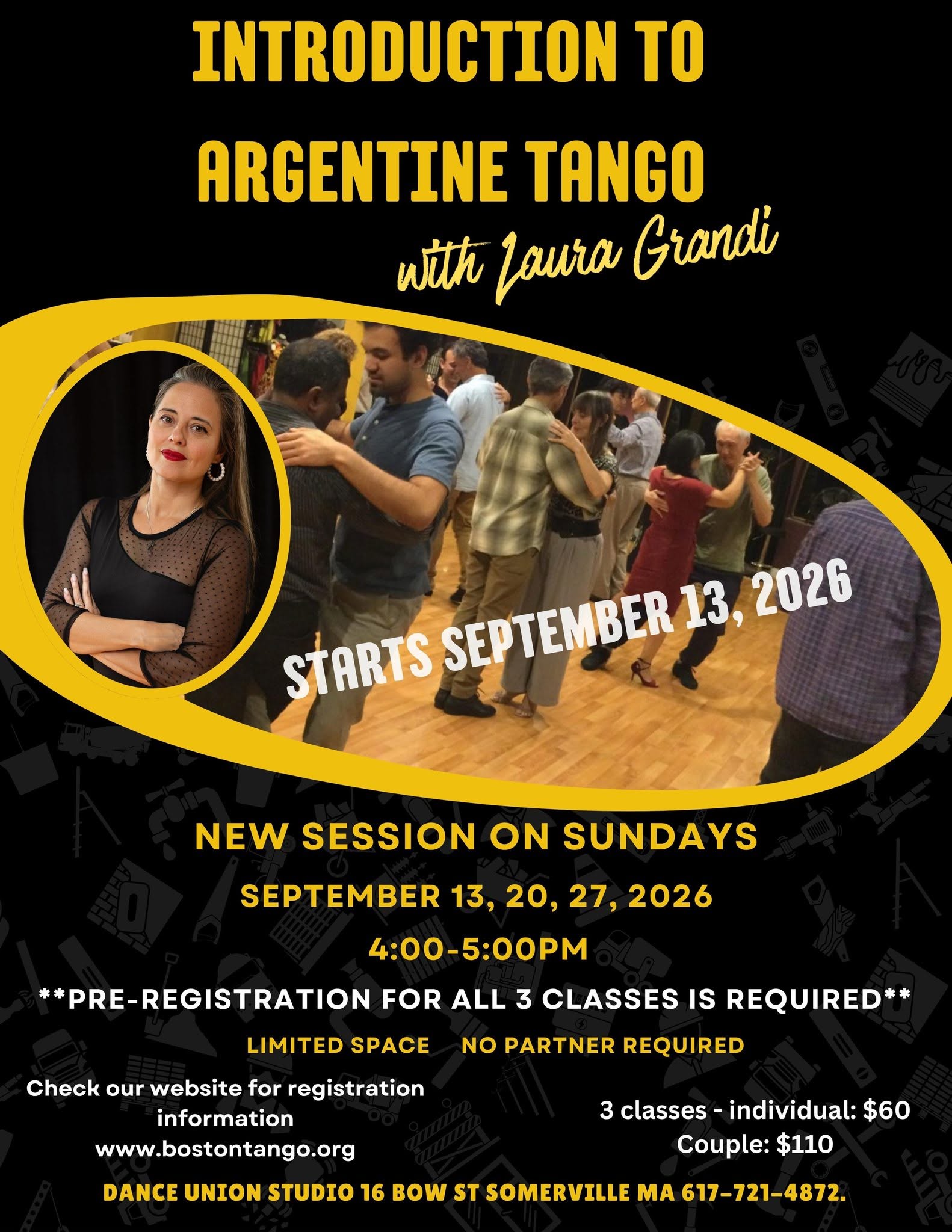 Serie 3 Tango classes for beginners