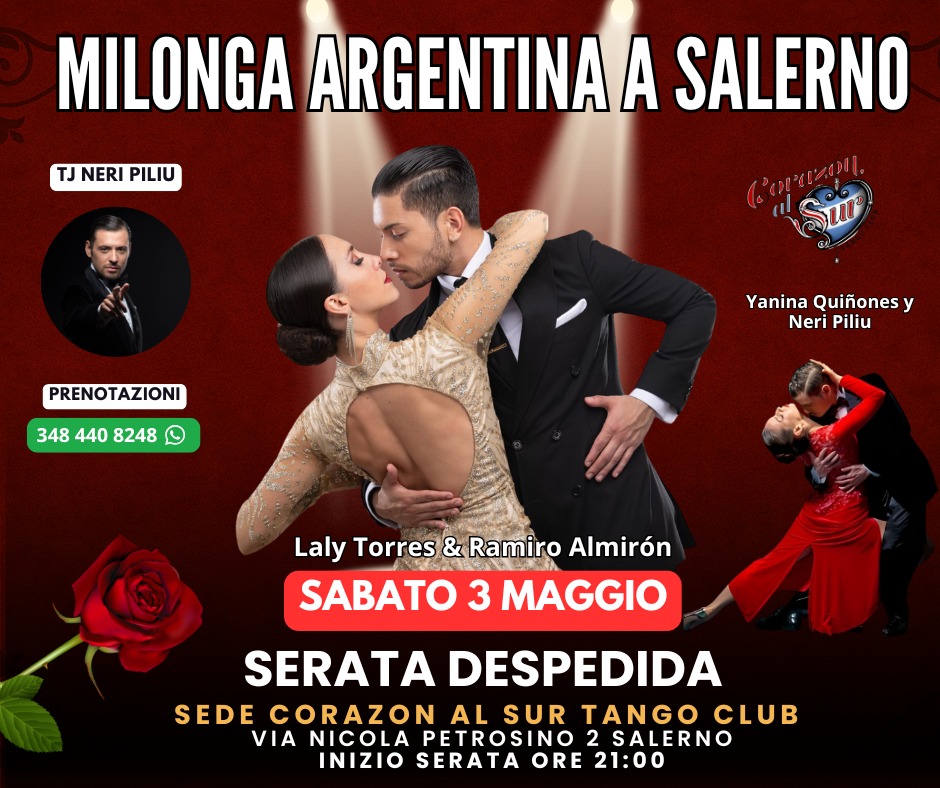 Milonga Argentina a Salerno