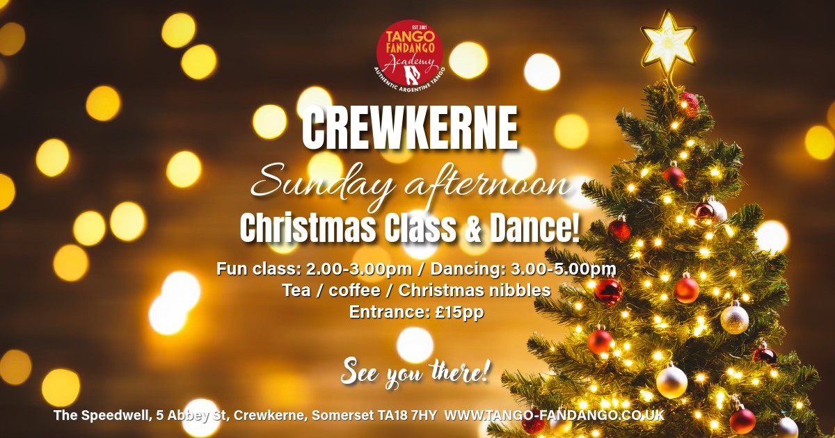 Christmas Tango Party Crewkerne!