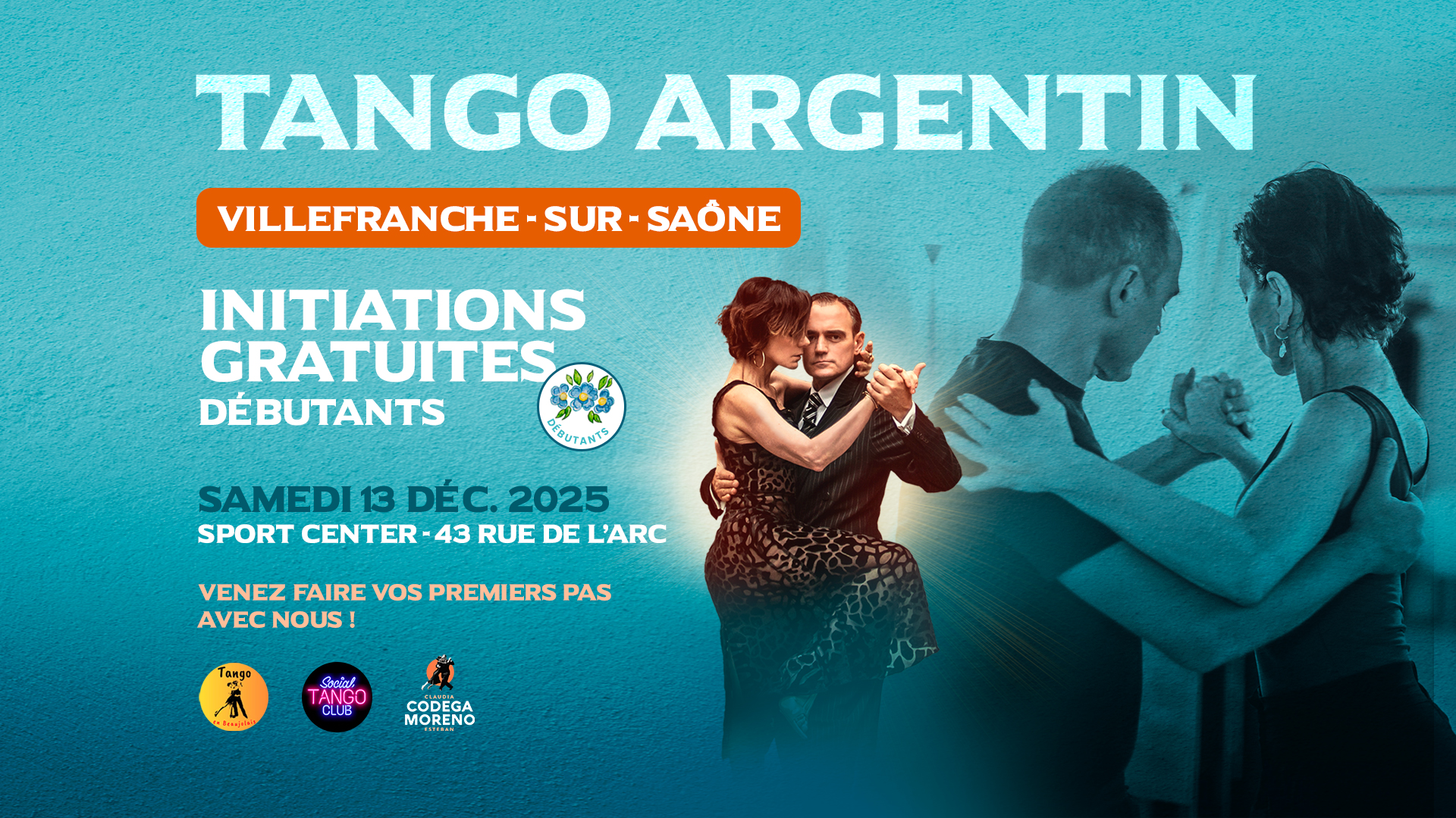 INITIATION TANGO GRATUITE - Villefranche-sur-Saône