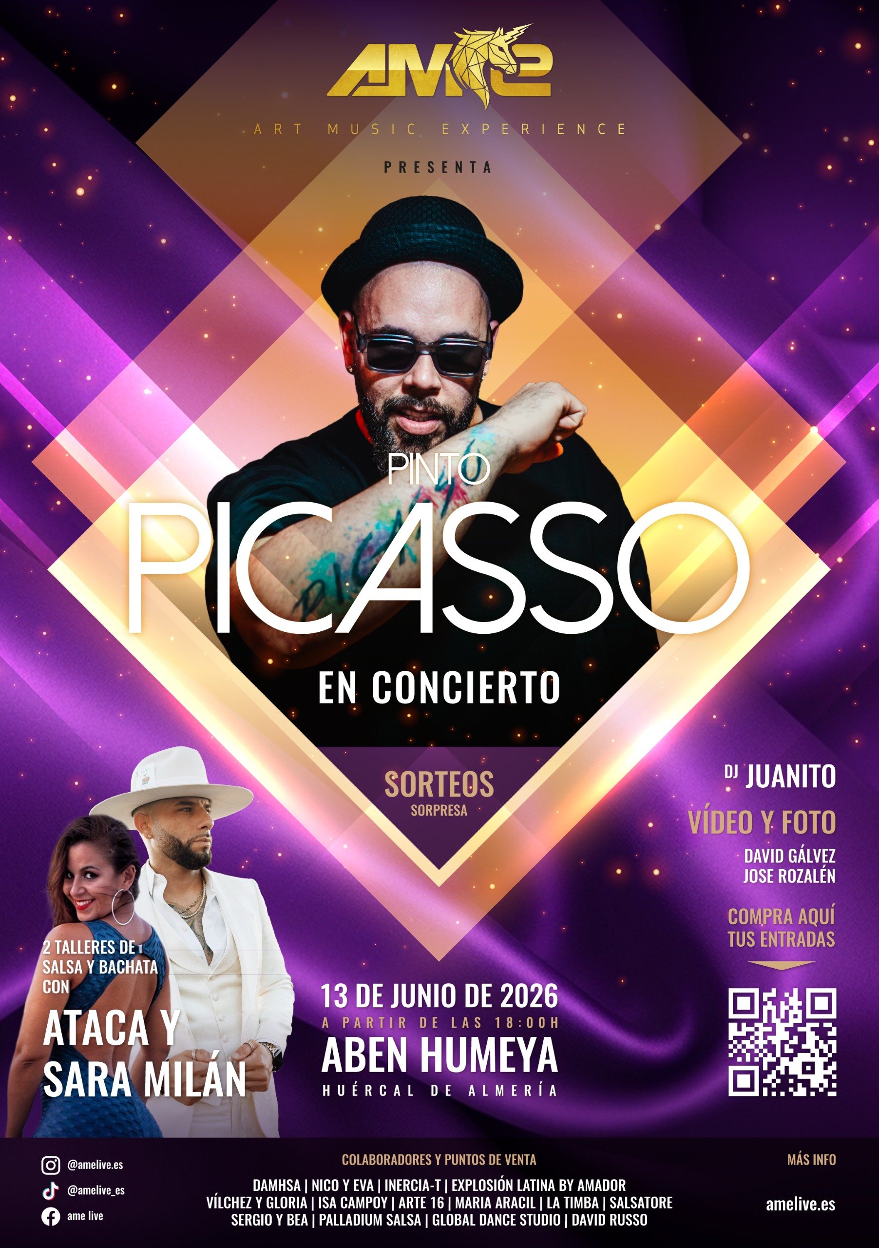 CONCIERTO DE PINTO PICASSO EN ALMERIA 2026