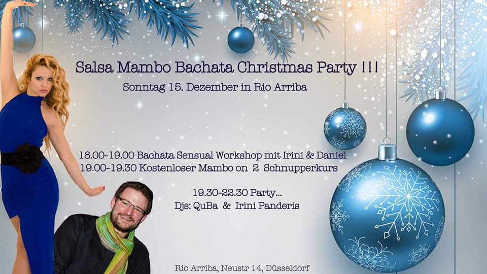 Salsa Mambo Bachata Christmas Party