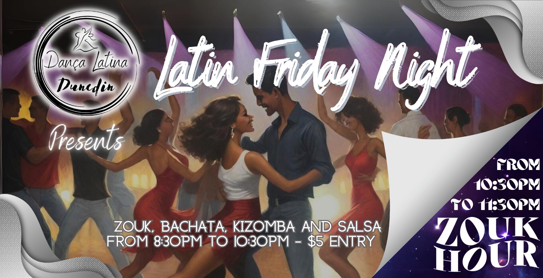 Latin Friday Night + Zouk Hour