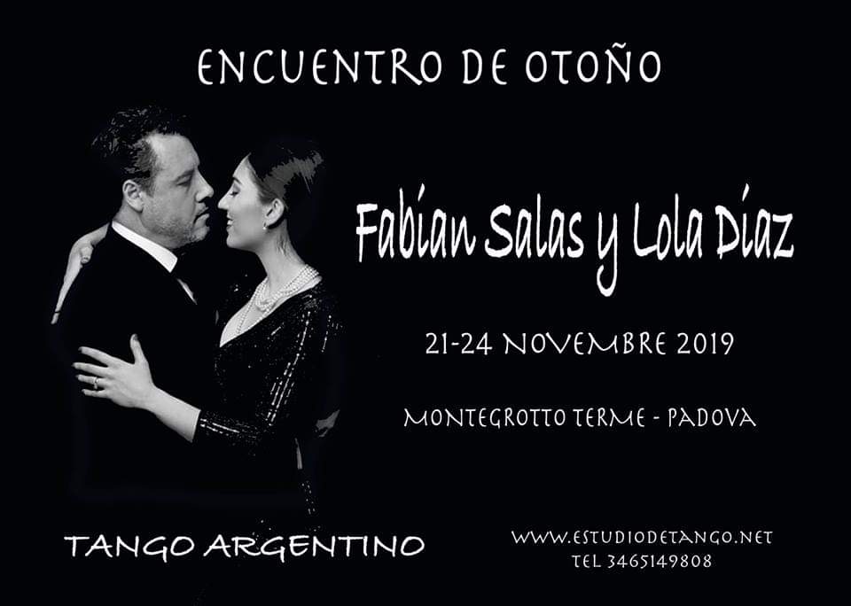 Fabian Salas y Lola Diaz 21 24 novembre a Padova