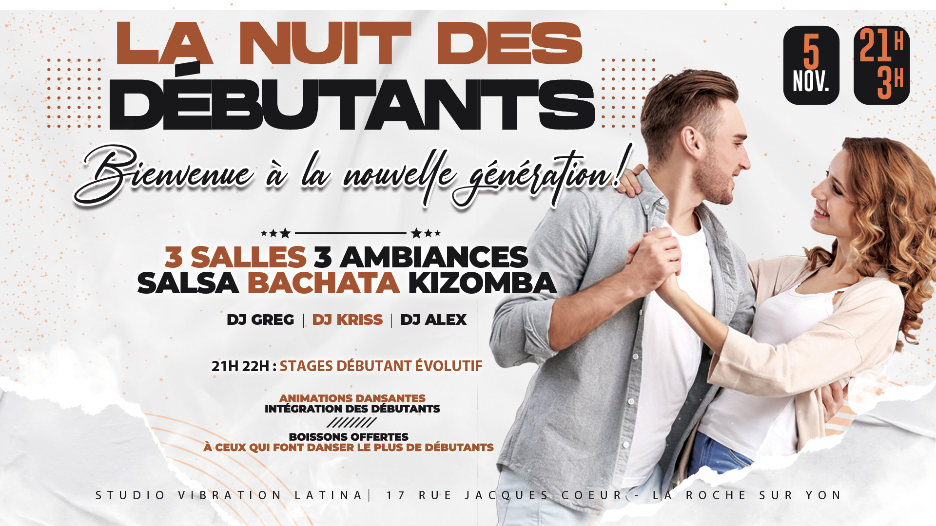 La nuit des débutants SBK - Vibration Latina