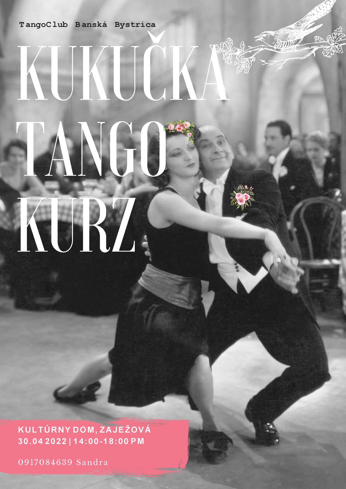 Workshop Argentínskeho tanga pre začiatočníkov v Kultúrnom dome v Zaježovej.