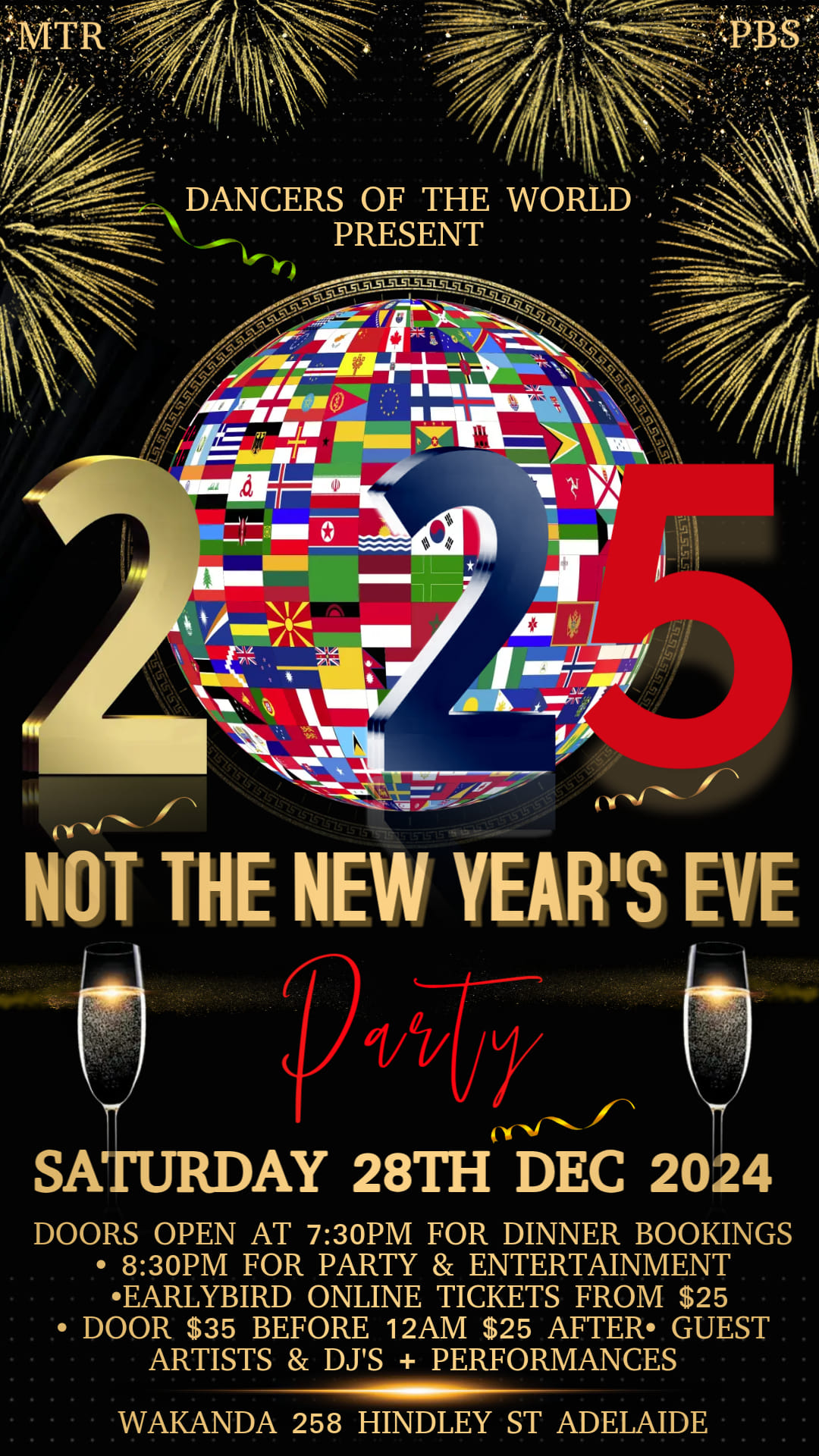 NOT THE NEW YEARS EVE PARTY