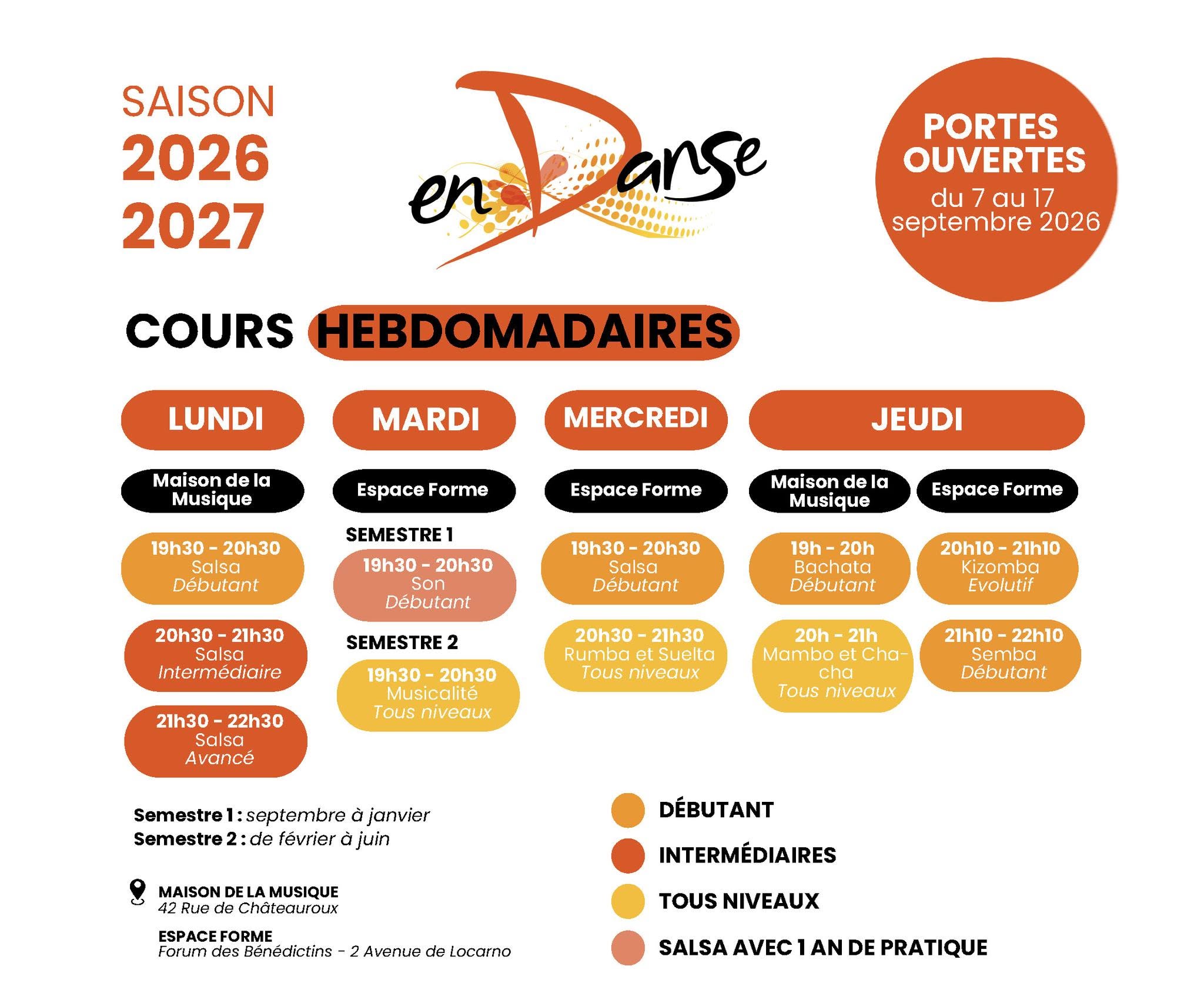 💃🔥 LA RENTRÉE EN DANSE ARRIVE 🔥🕺