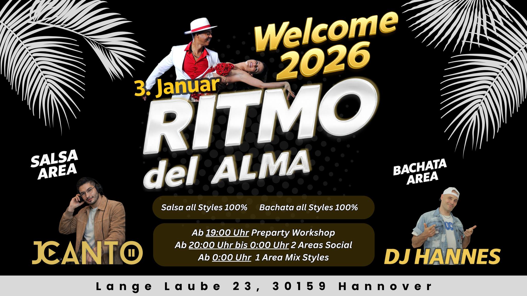 Ritmo del alma 3.01.26 - Salsa & Bachata Hannover