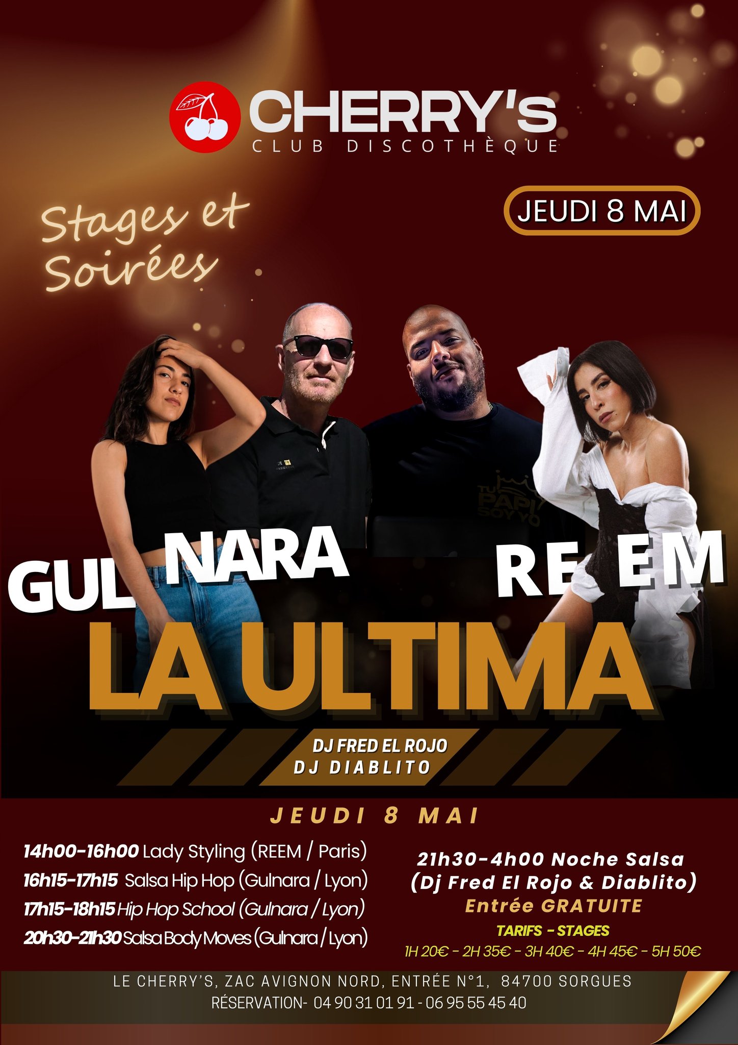La Ultima STAGES & Soirée