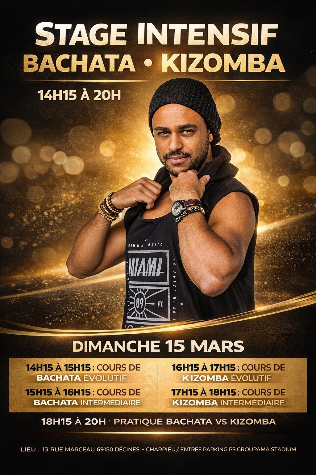 🔷STAGE INTENSIF🔷ALL IN COUNTRY CLUB🔷BACHATA KIZOMBA🔷LIONEL FIND🔷
