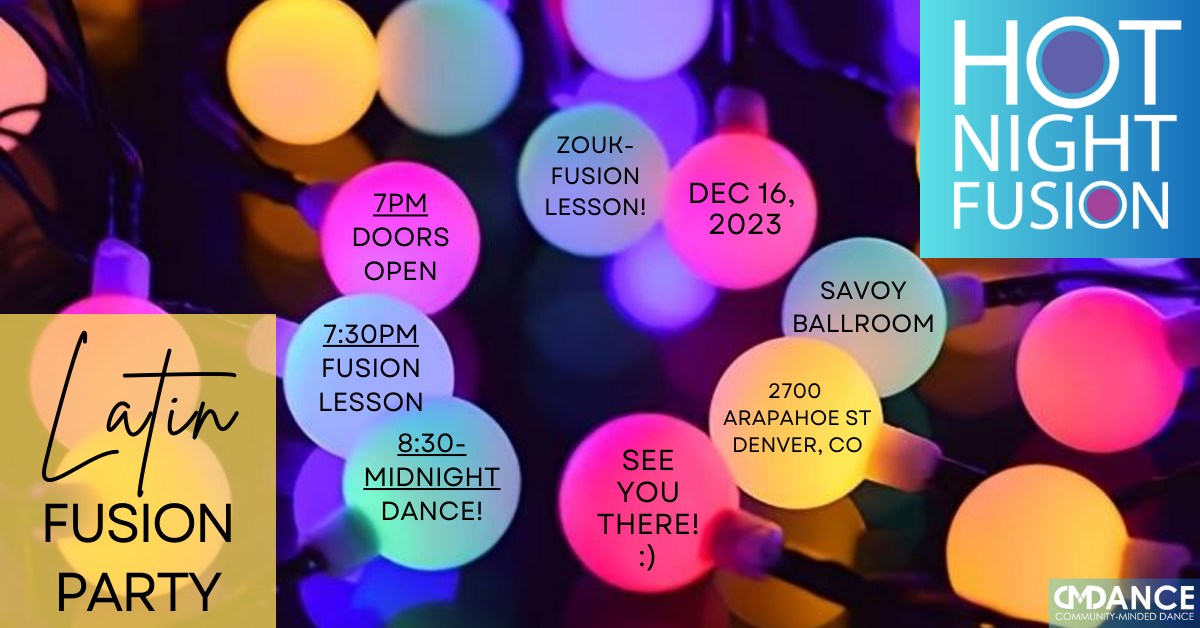 Hot Night Fusion- Latin Fusion Party!