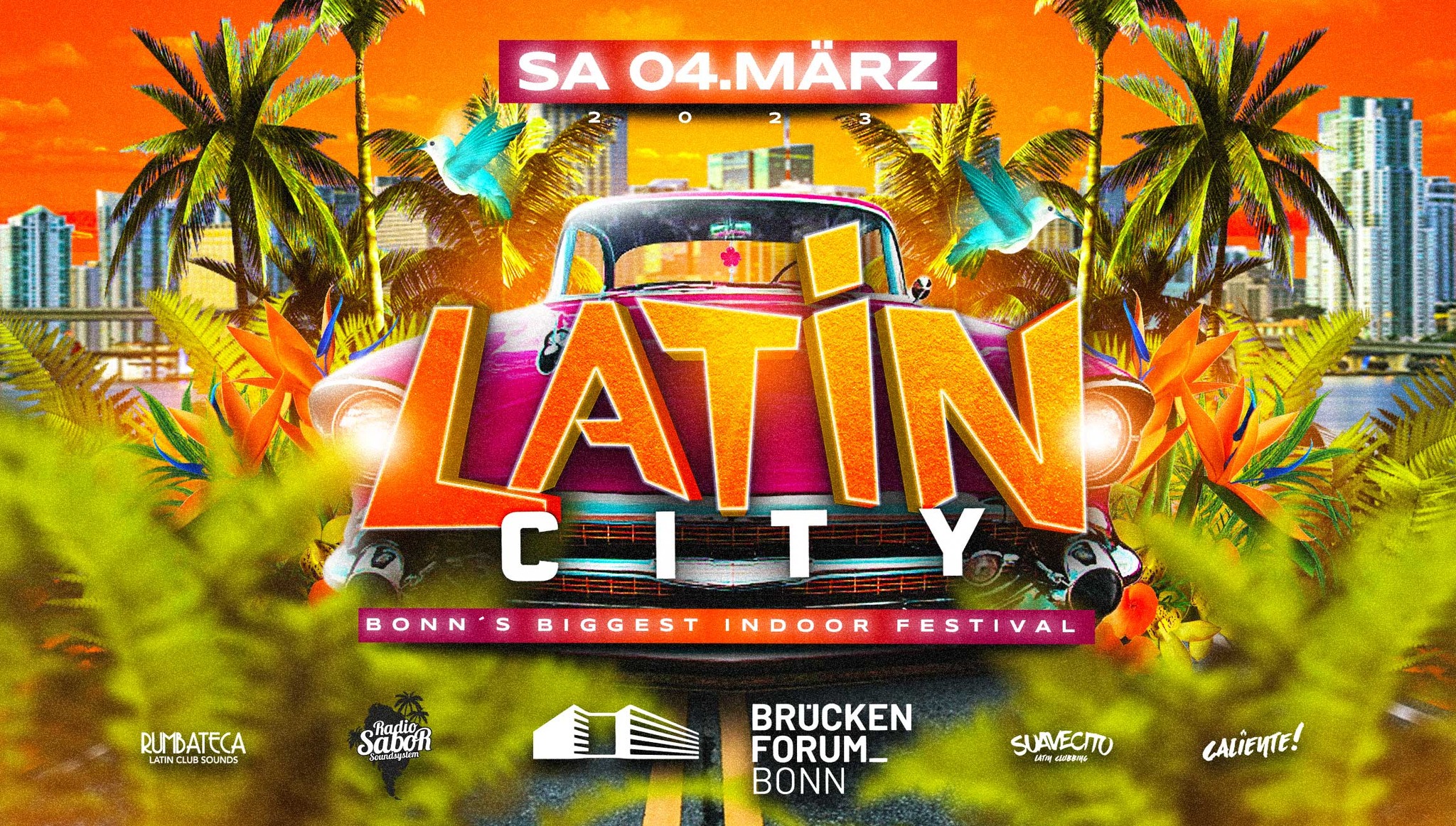 LATIN CITY FESTIVAL • SA 04.03.2023 • Brückenforum Bonn