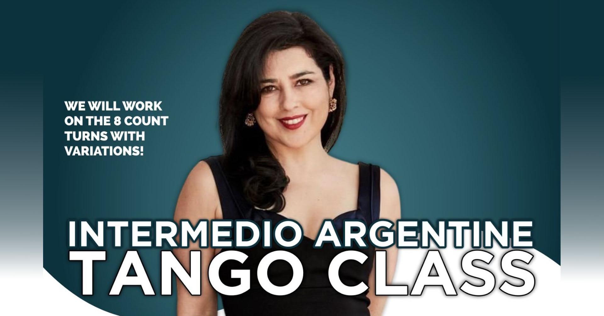Mariela Franganillo's Intermediate Argentine Tango Class