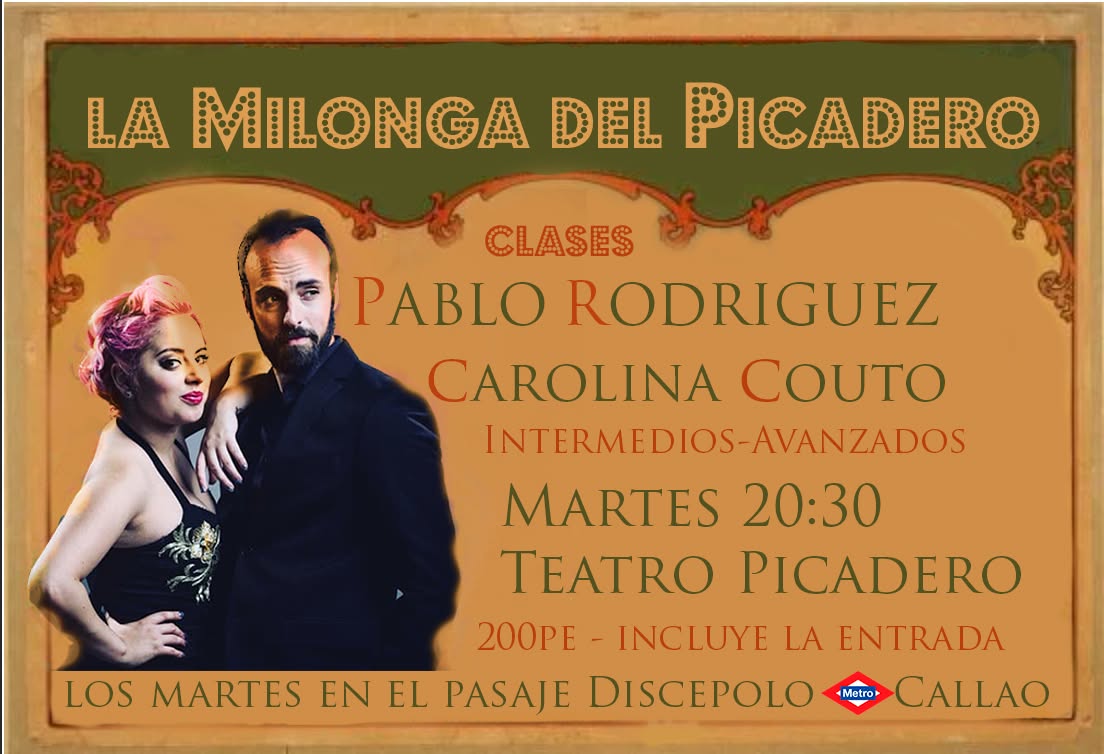 HOY! Fiesta Inauguracion, La Milonga del Picadero