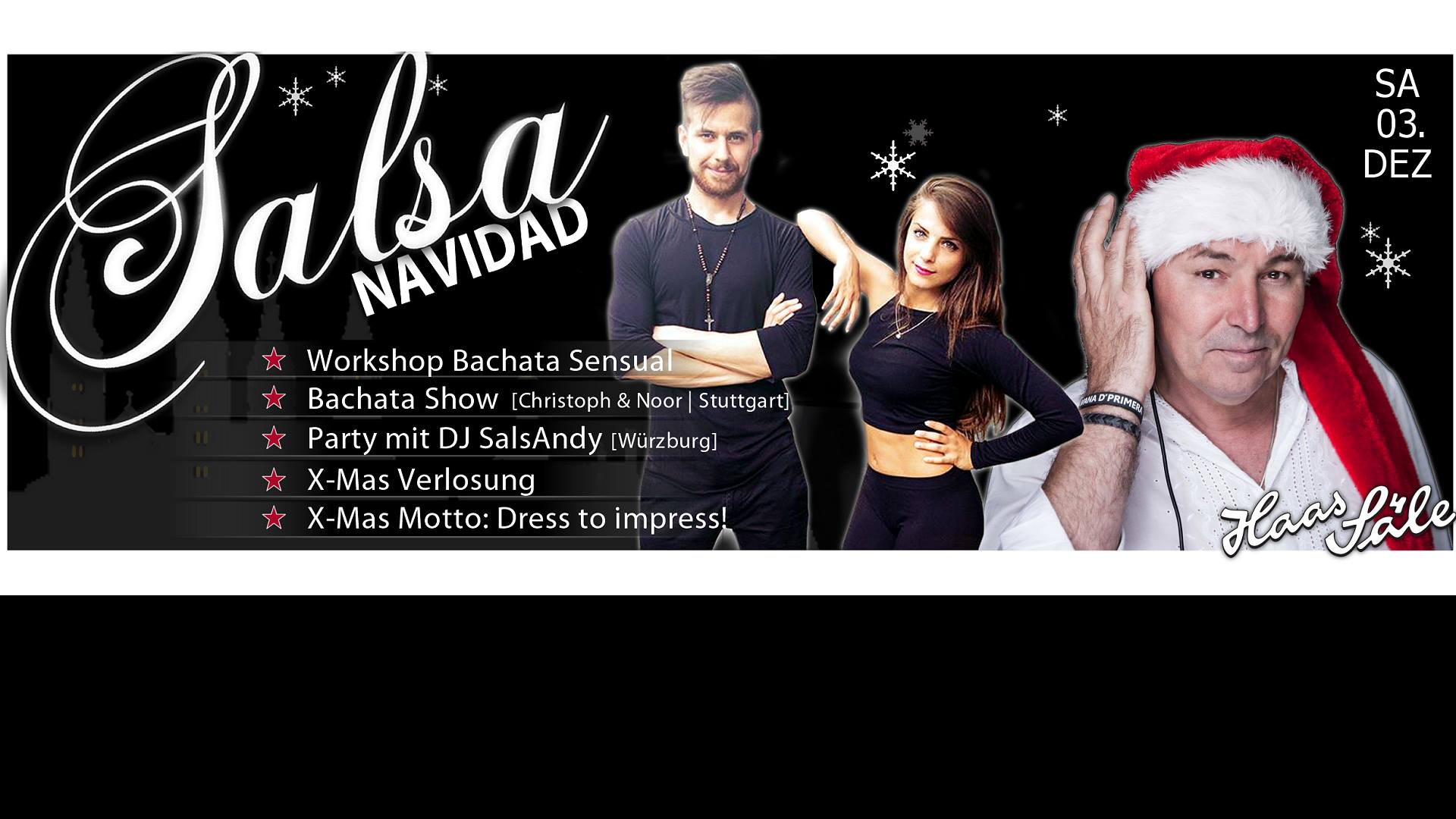 Salsa Navidad in den Haas-Sälen Bamberg