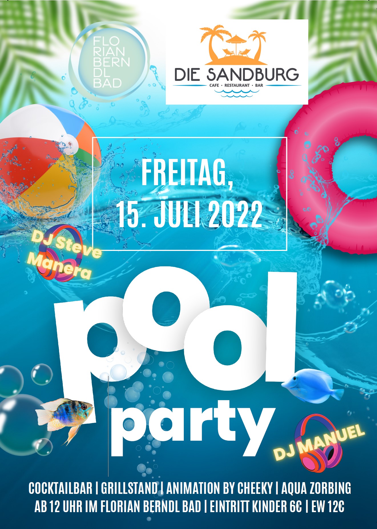 Hot Latin Pool Party