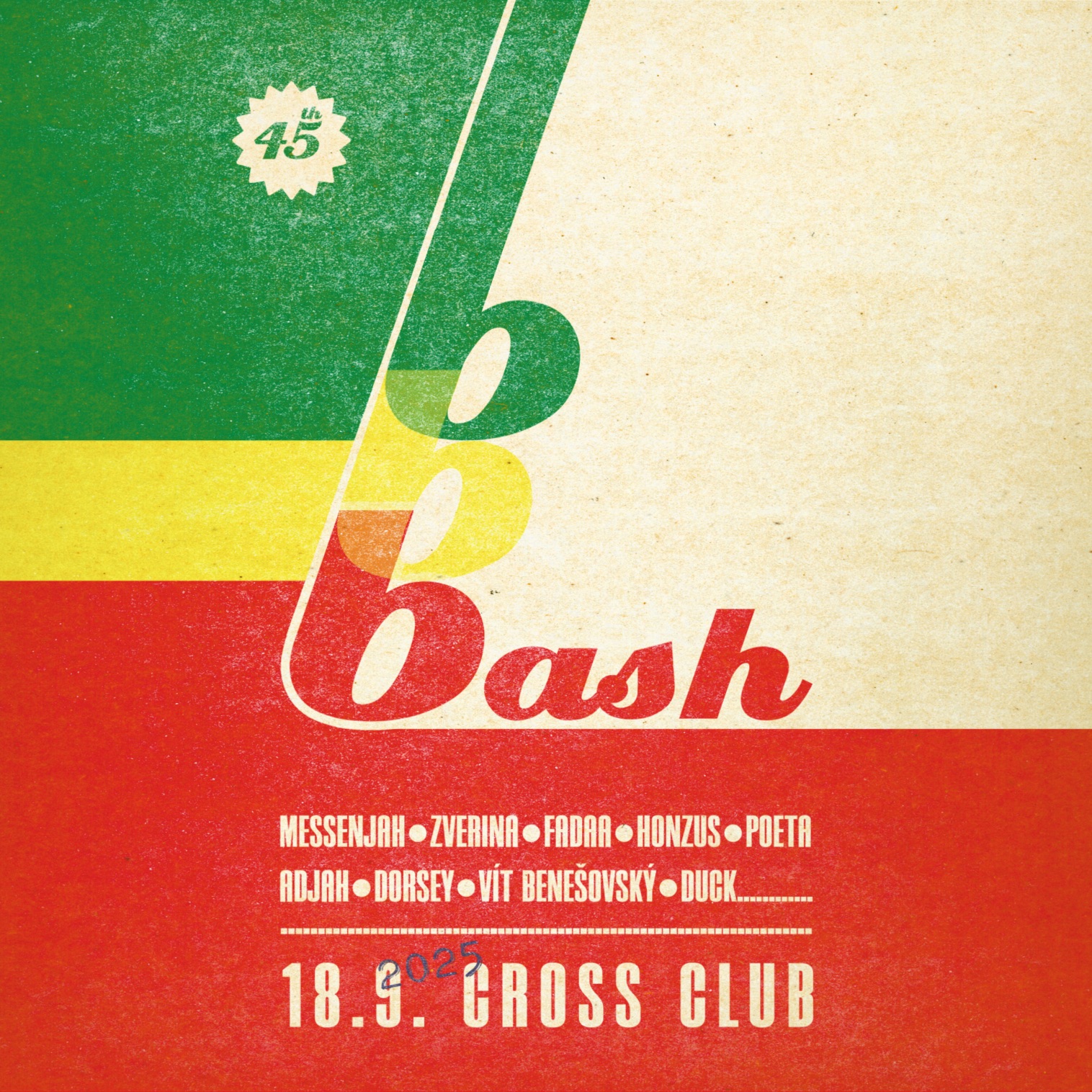 BBBash: BOLDRIK โนโบ! ๐ณ๐ฟ๐ฒ๐ฒ ๐ฒ๐ป๐๐ฟ๐ ! guests: Messenjah, Zverina, Fadaa (Marseille) a dalลกรญ!