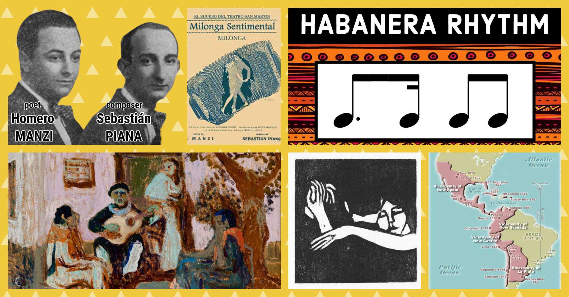 Tango Poetry Project lecture "History of Milonga (music)"