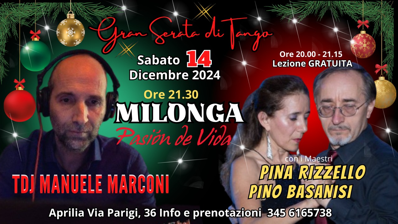 MILONGA "PASION DE VIDA"