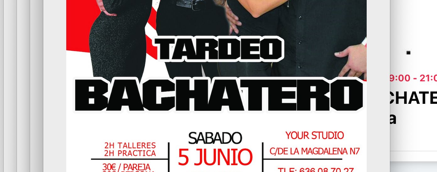 TARDEO BACHATERO SÁBADO 5 DE JUNIO - Marley y Leo & Pier y Rebeca