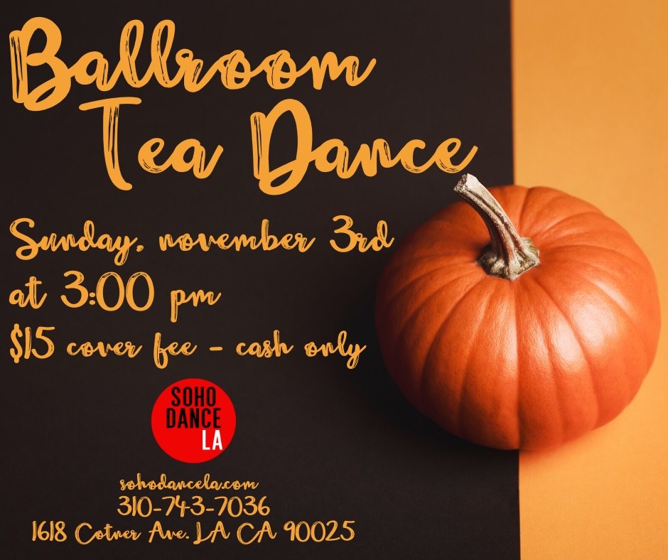 Ballroom Afternoon Dance Social Party