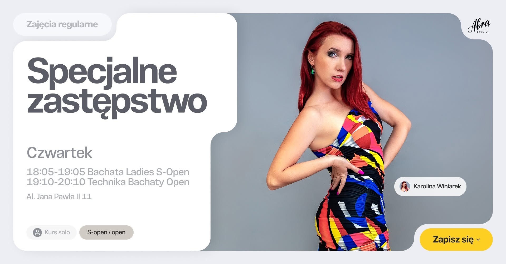 Specjalne zastępstwo z Karoliną Winiarek