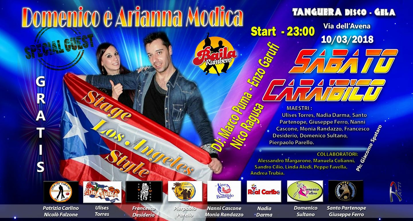 Sabato Caraibico Tanguera