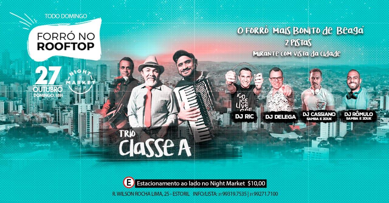 Domingo ✤ Forró No Rooftop ✤ Night Market
