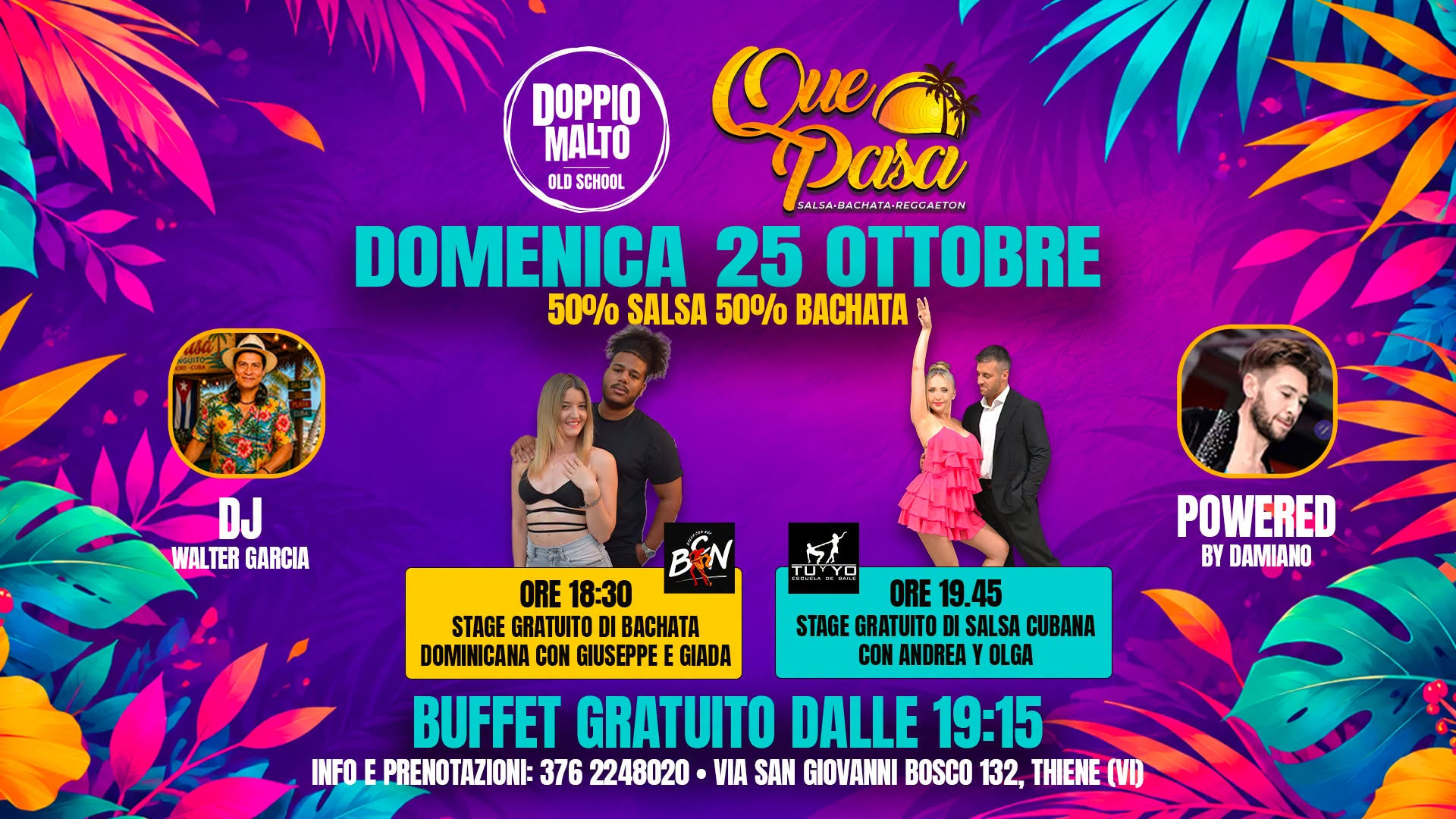 🌴🔥 50% SALSA, 50% BACHATA… 100% QUE PASA! 💃🕺