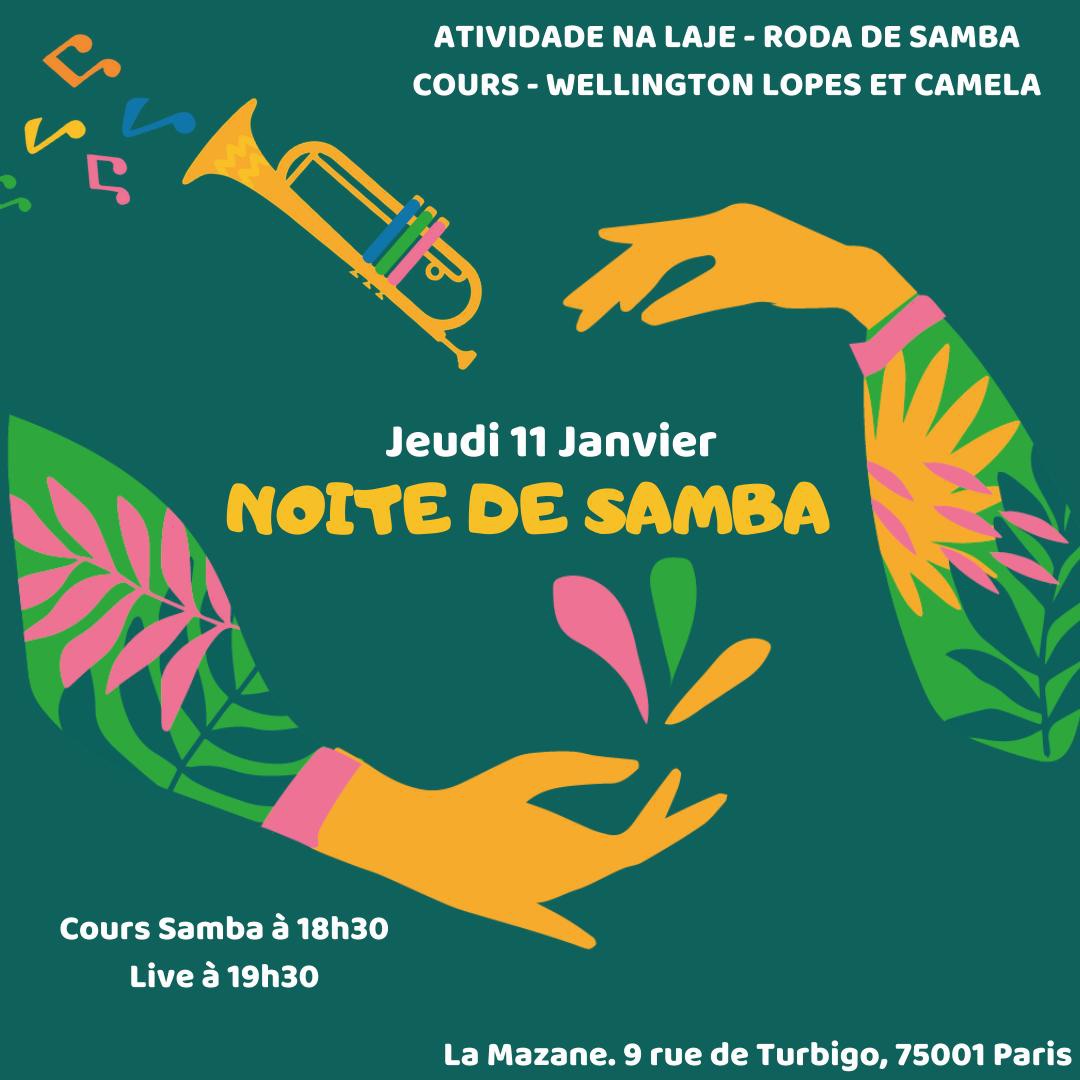 Noite de Roda de Samba.