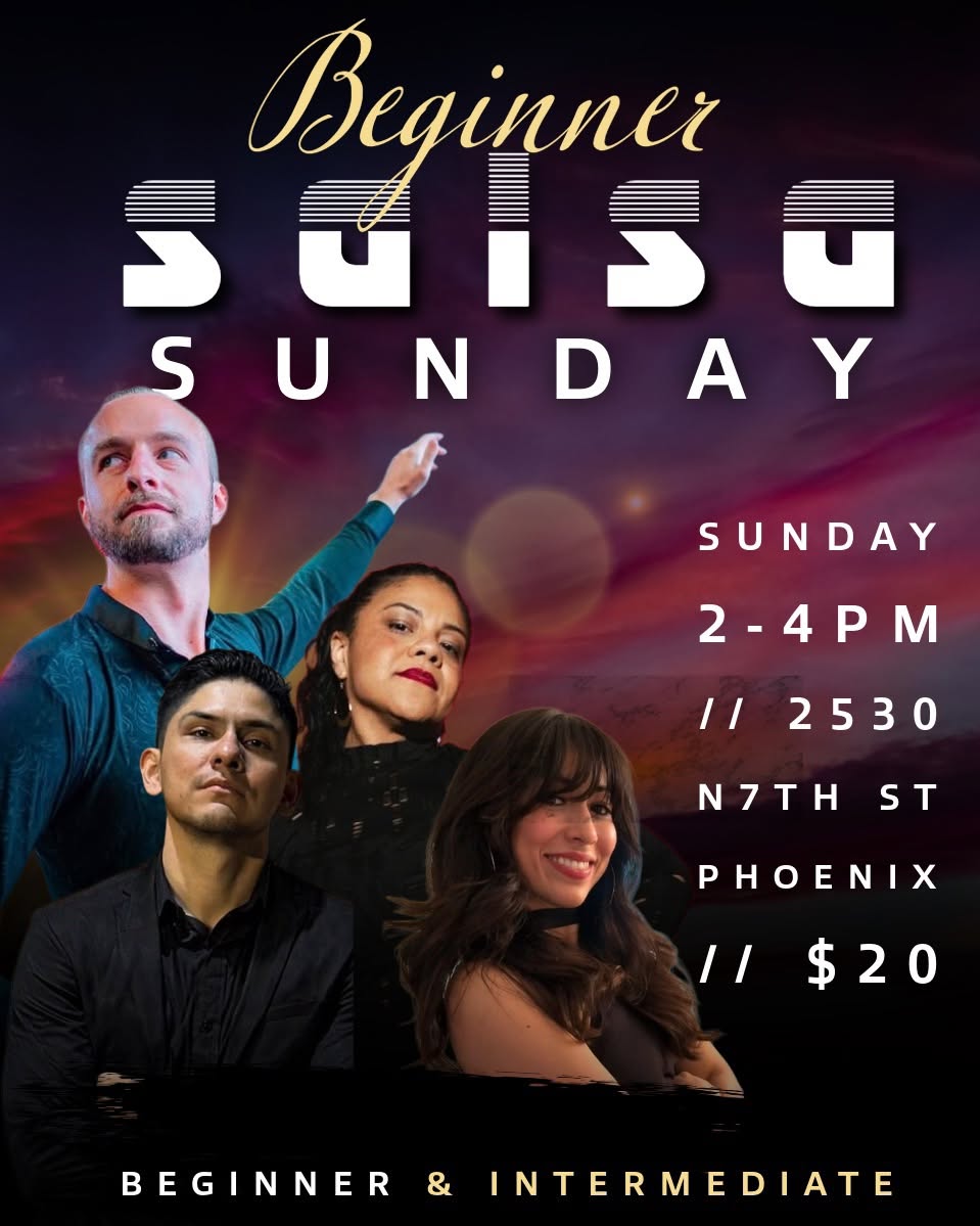 Sunday Beginner Salsa Training with Phoenix Salsa!