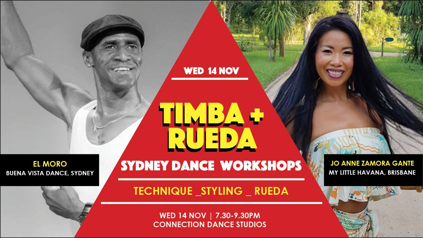 Sydney Cuban Dance Workshops - Wed 14 Nov - Connection Studios