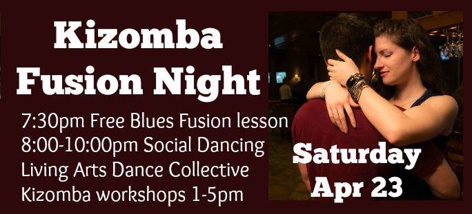 Kizomba Fusion Night in Durham Saturday