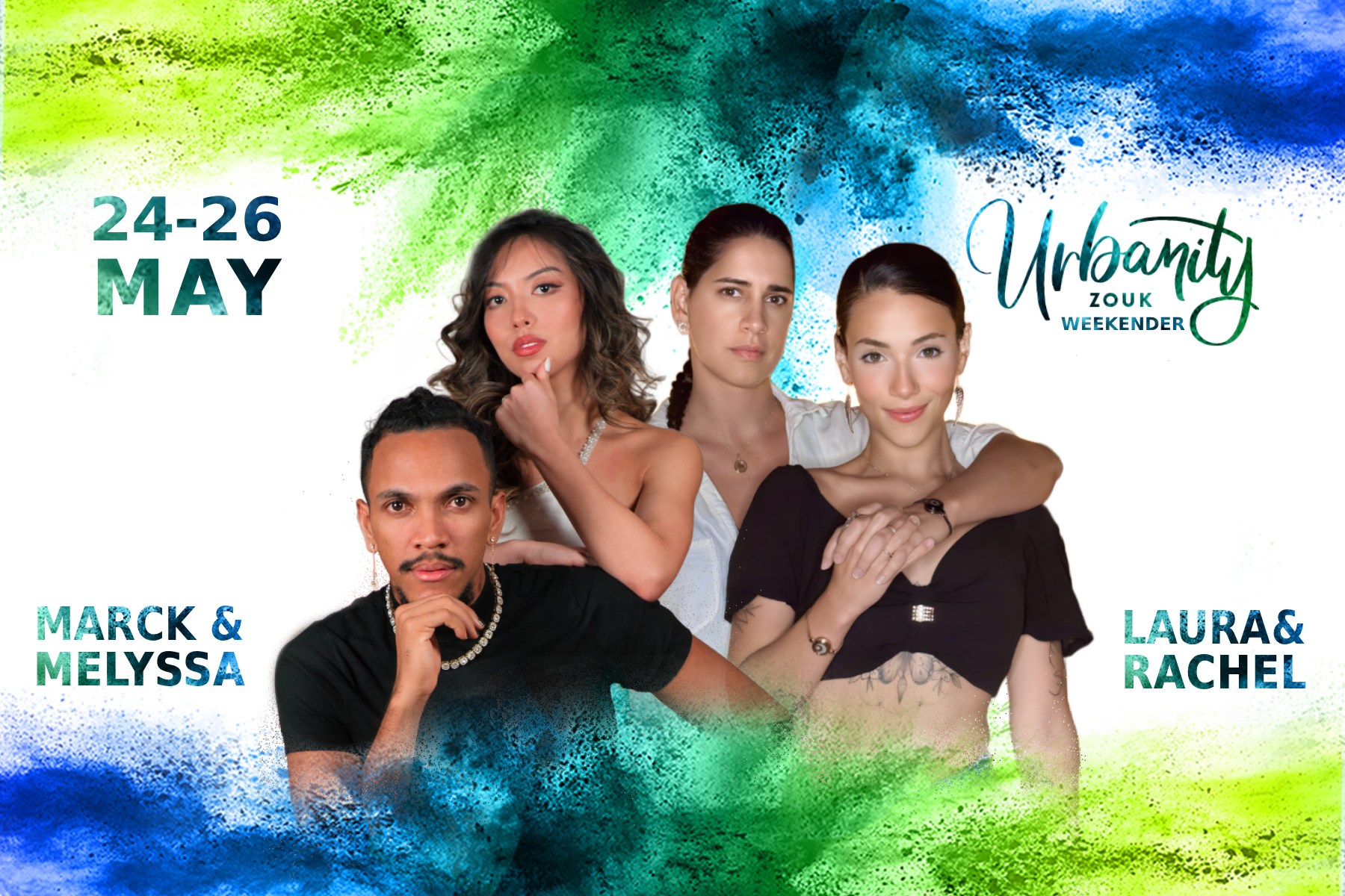 Urbanity Zouk Weekender with Marck & Melyssa + Laura & Rachel