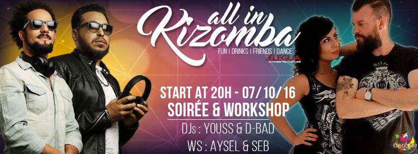 All In Kizomba ☆ DJs Youss • D-Bad ☆ Aysel & Seb