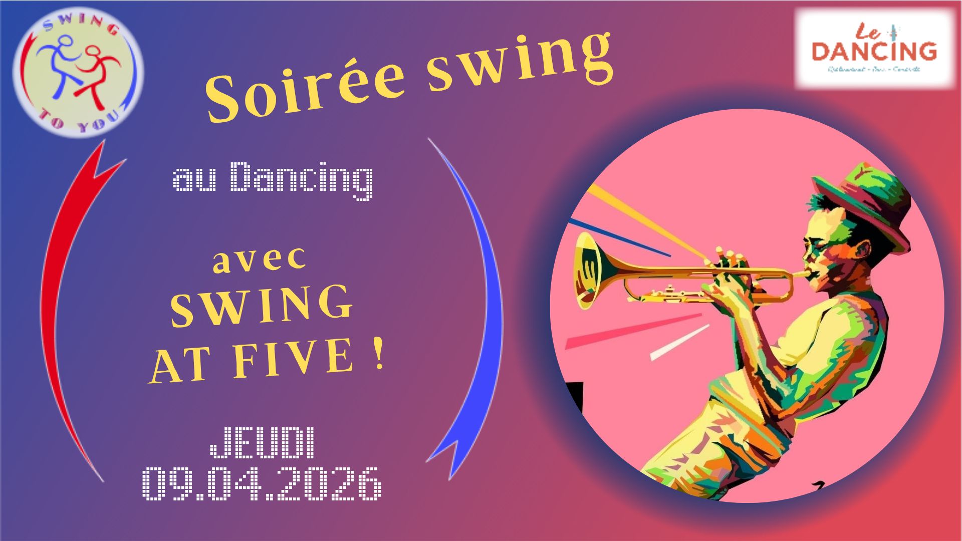 soirée swing au Dancing
